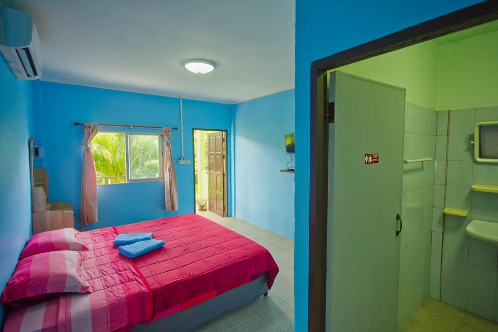 Postel nebo postele na pokoji v ubytování Sea View Resort