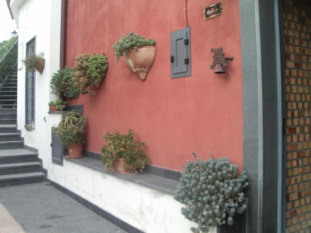 Budova, kde se bed and breakfast nachází