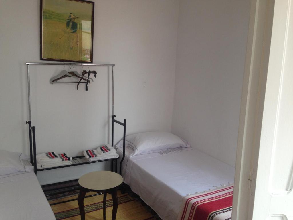 Letto o letti in una camera di Riad Soul of Tetouan