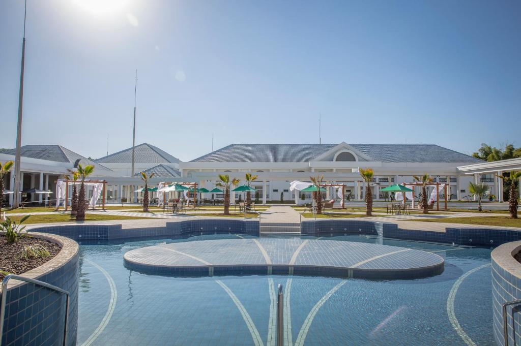 Bazén v ubytování Jardins de Jurema Convention & Termas Resort nebo v jeho okolí
