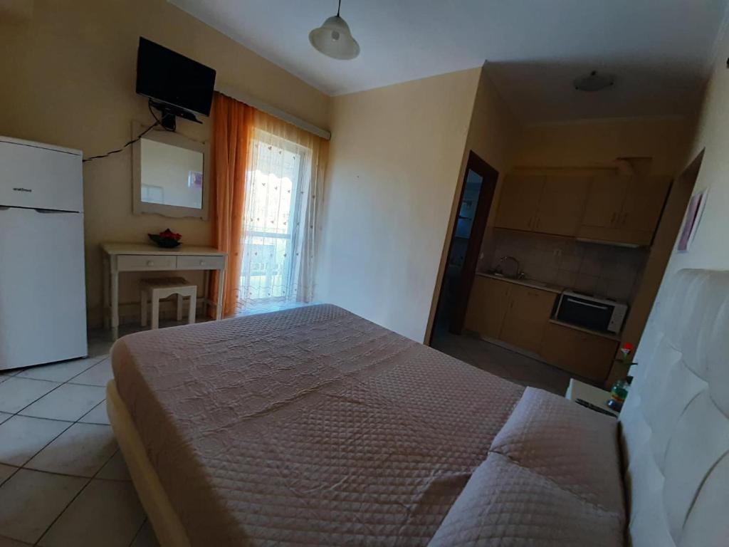 Kuchyň nebo kuchyňský kout v ubytování Zoe's Studios