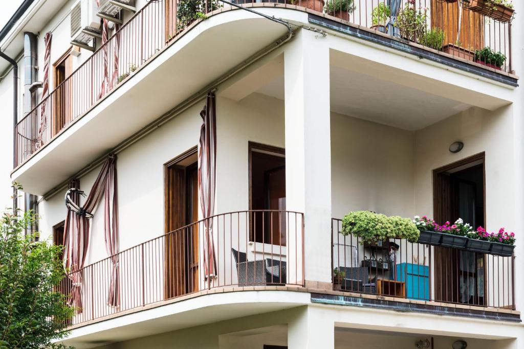 A balcony or terrace at Casa↨di Amore e Psiche