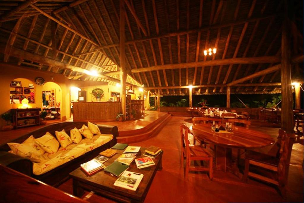 Posezení v ubytování Luna Lodge