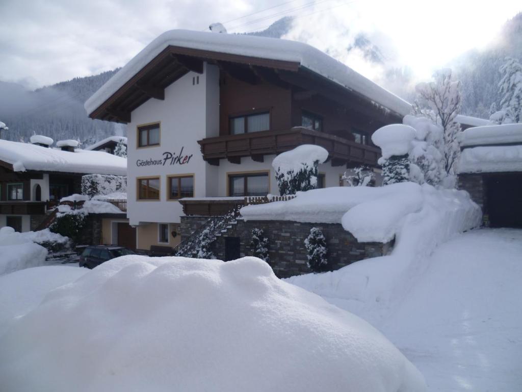 Gästehaus Pirker v zime