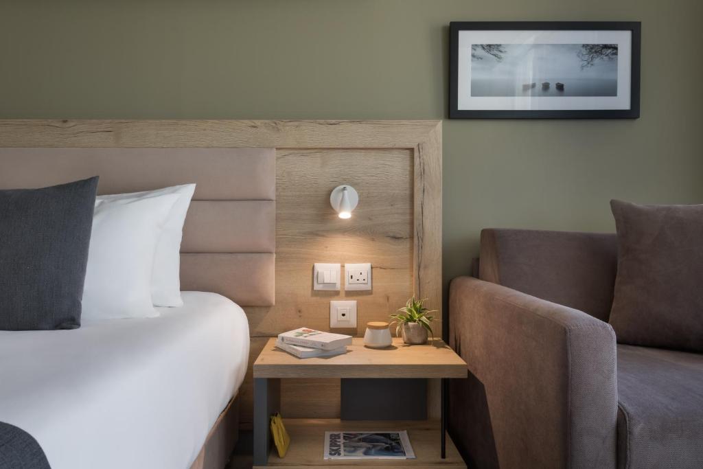 Postel nebo postele na pokoji v ubytování Azur Hotel by ST Hotels