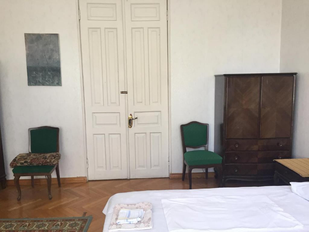 Postel nebo postele na pokoji v ubytování Alvanis veli