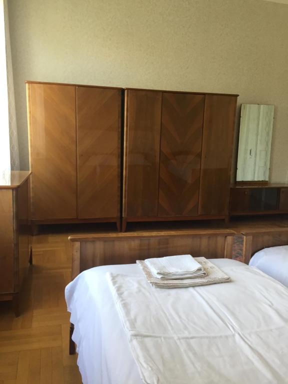 Postel nebo postele na pokoji v ubytování Alvanis veli