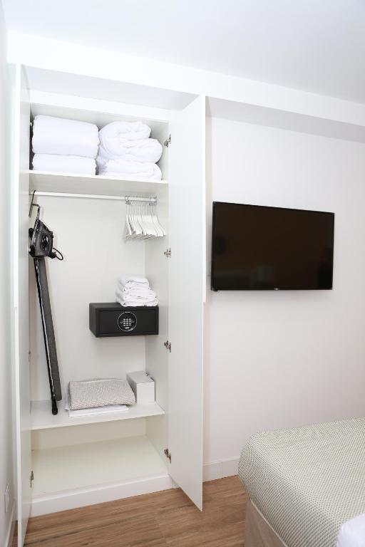 A television and/or entertainment centre at New Point Opera