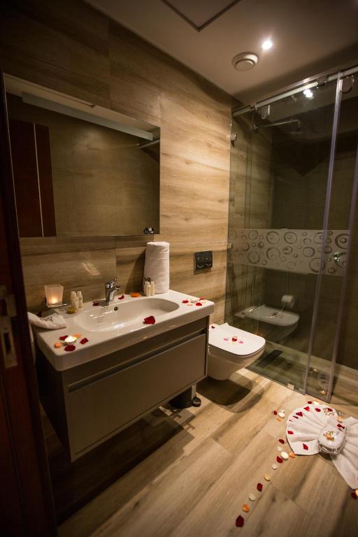 Koupelna v ubytování SBN Suite Hôtel