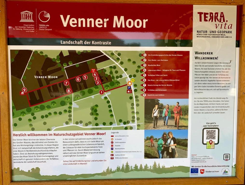 Certifikát, hodnocení, plakát nebo jiný dokument vystavený v ubytování Gasthaus Beinker