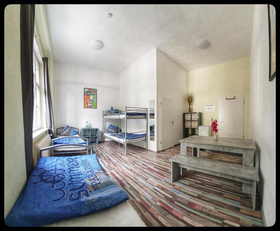 Postel nebo postele na pokoji v ubytování Hostel 199