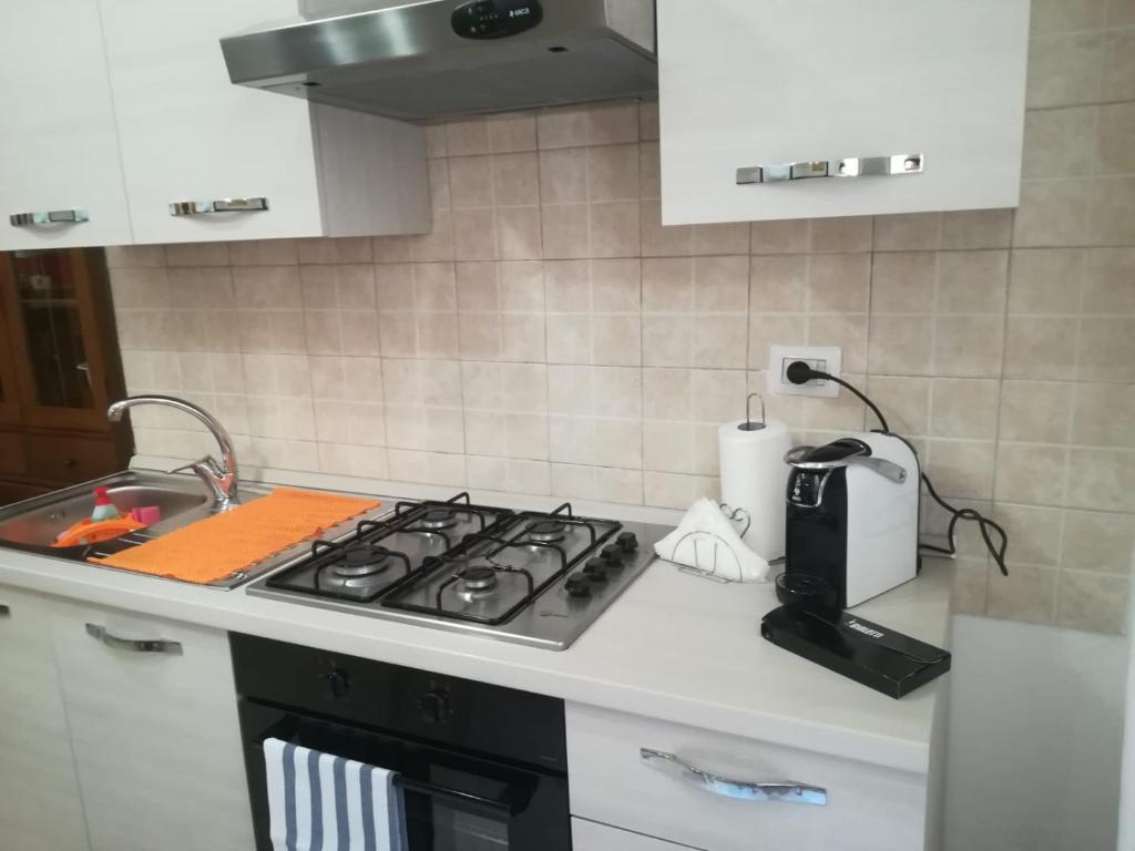 Kuchyň nebo kuchyňský kout v ubytování Casa Antica