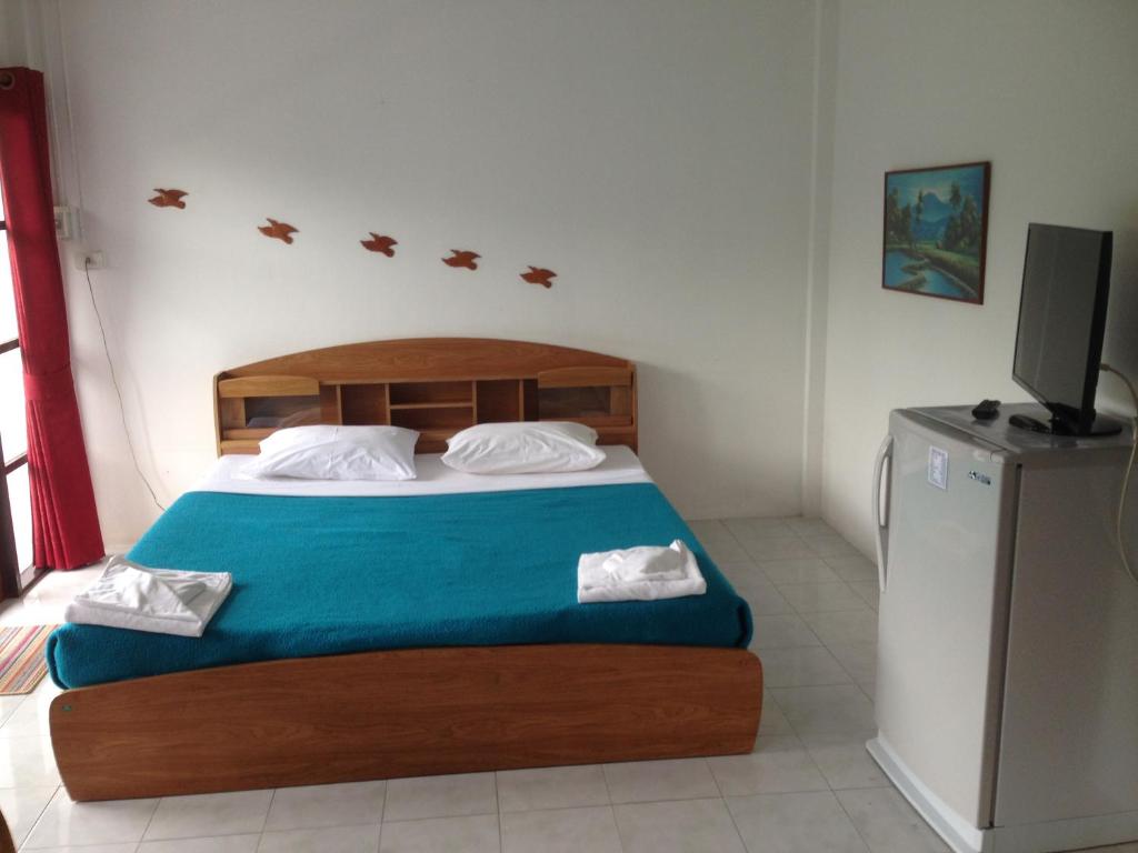 Postel nebo postele na pokoji v ubytování A&B Hotel
