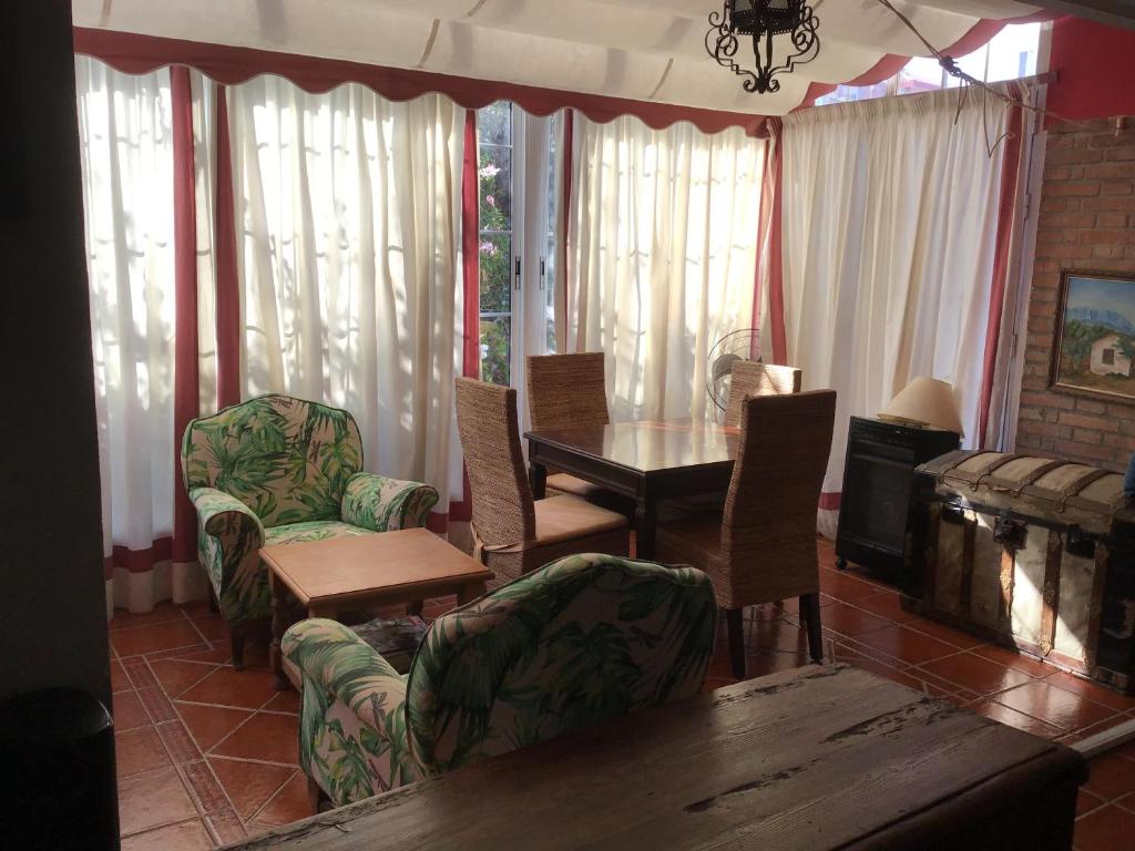 Posezení v ubytování Villa Rosario