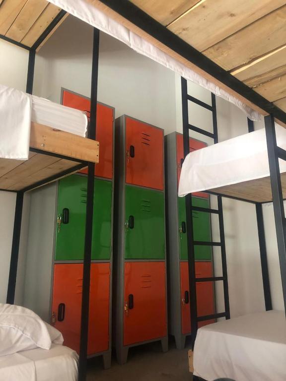 Letto o letti in una camera di Gastón Coliving