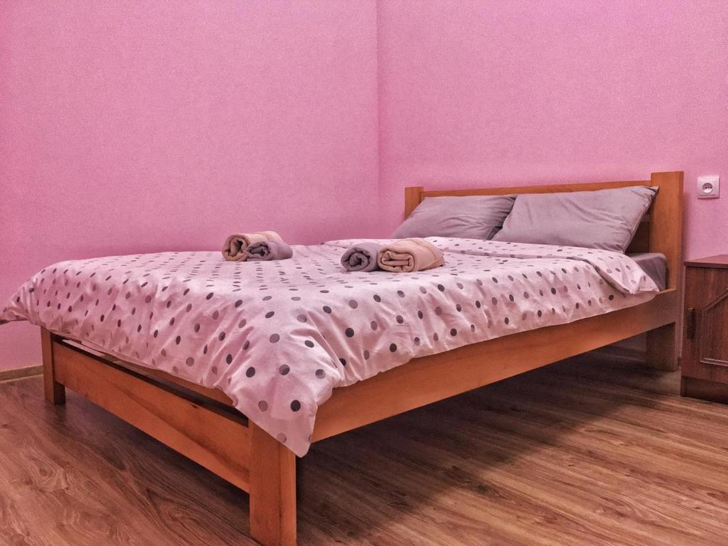 Postel nebo postele na pokoji v ubytování Vercxli 24