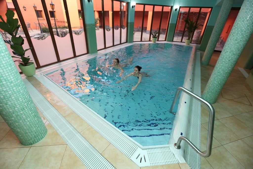 Bazén v ubytovaní Hotel Majolika alebo v jeho blízkosti