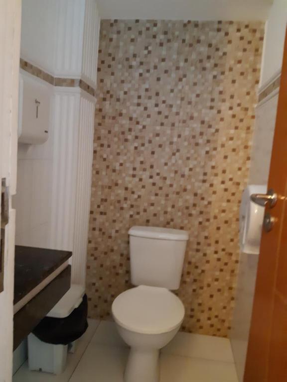 Koupelna v ubytování Pousada Paulett's - Hospedagem na Zona Norte de Ilhéus - Bahia