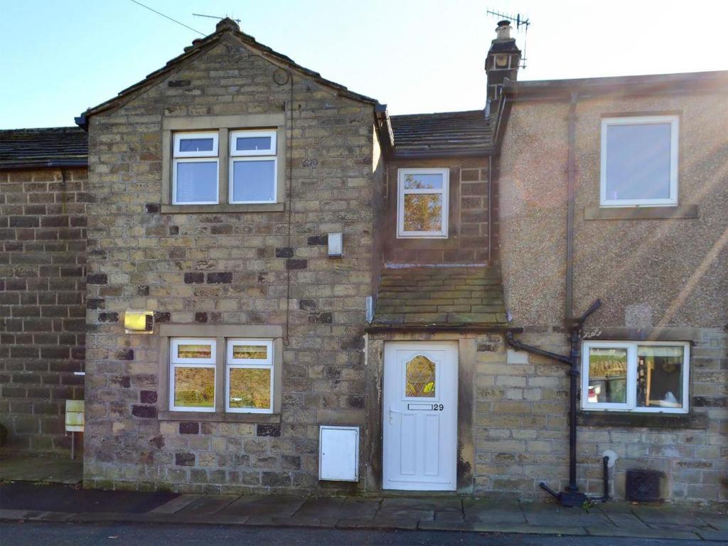 Marsh Lane in Oxenhope, West Yorkshire, England