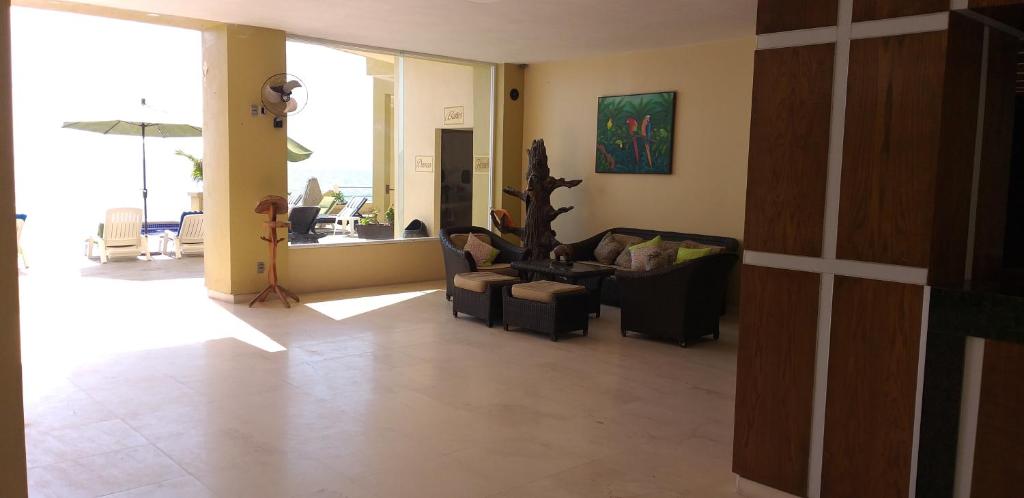 Posezení v ubytování Hotel Bogavante