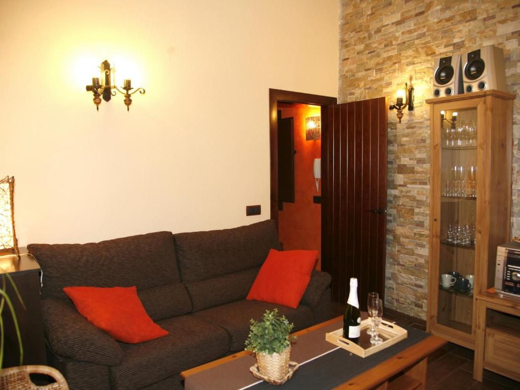 Posezení v ubytování Casa Rural El Planet de Maella Casa rural en Castellon Casa rural con Jacuzzi Casa rural en Xert Casa rural cerca de Morella
