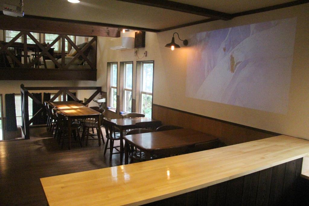 Restaurace v ubytování Mountain Hut Myoko
