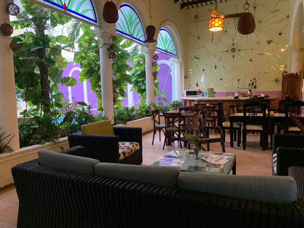 Restaurace v ubytování Hotel Santa Ana