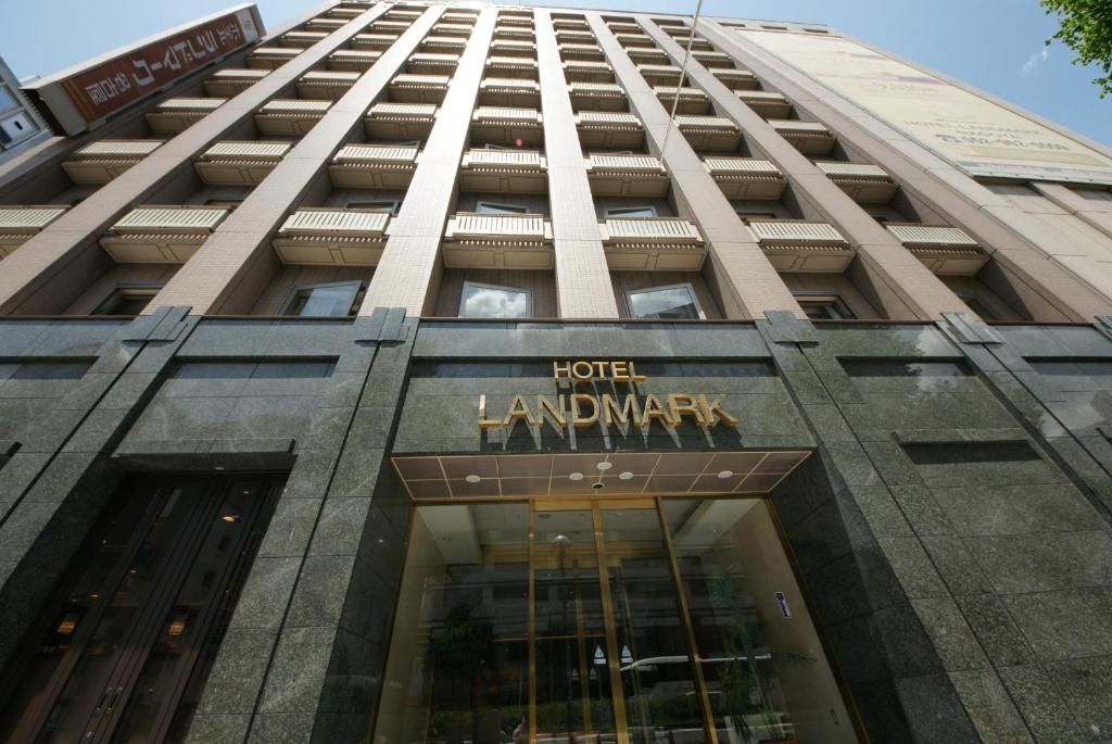 a view of the facade of the hotel landwynatown at Hotel Landmark Nagoya in Nagoya