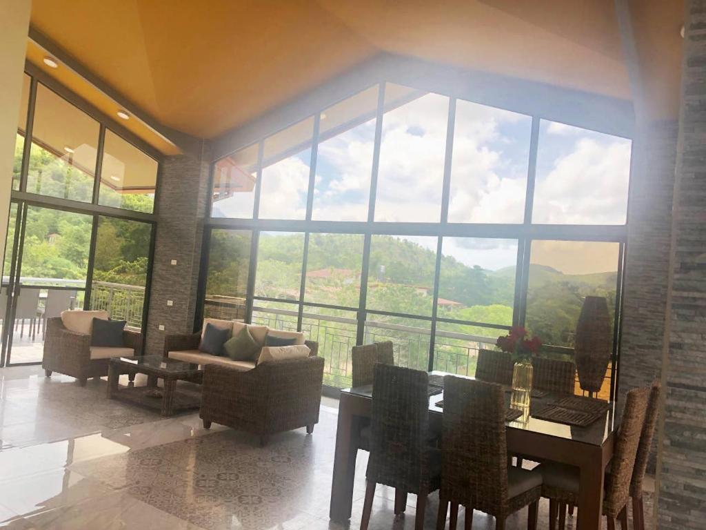 Posezení v ubytování Bella Villa Coron