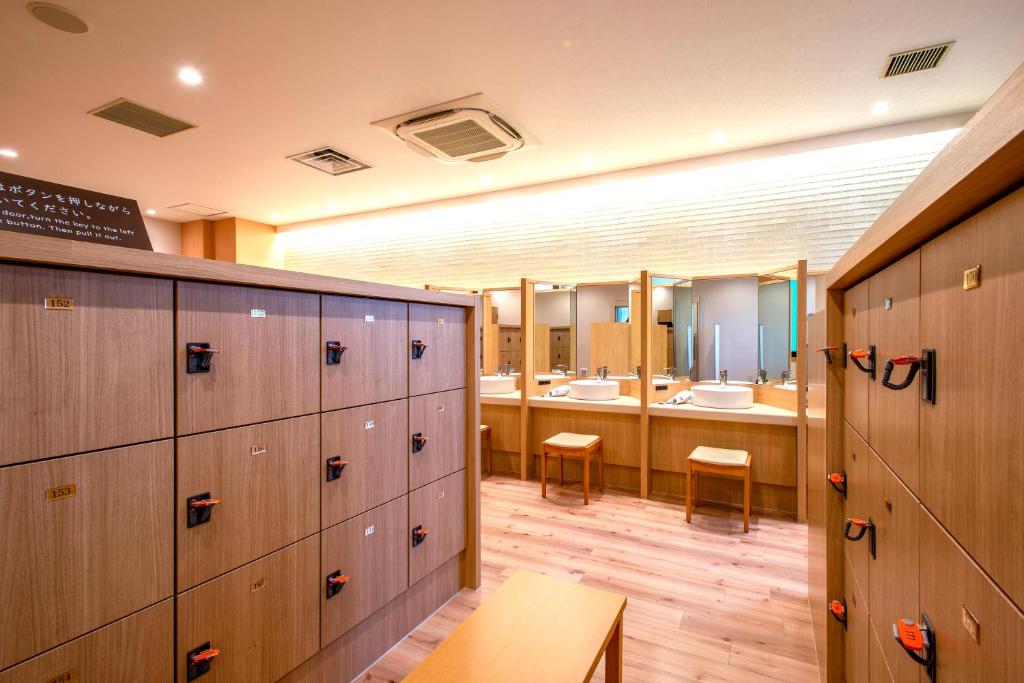 Koupelna v ubytování Yuzawa Toei Hotel