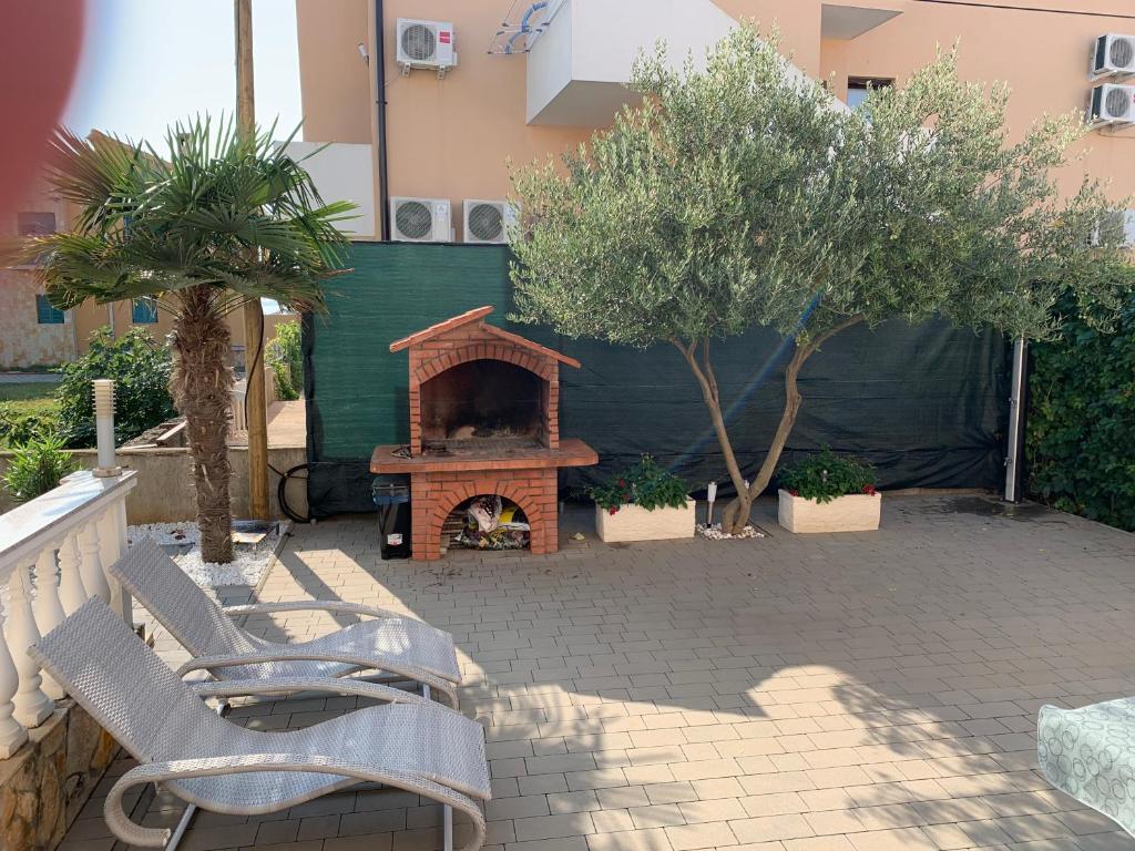 Budynek, w którym mieści się apartament