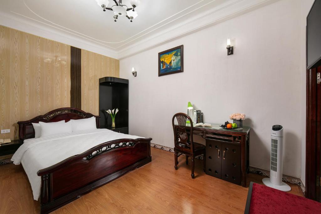 Postel nebo postele na pokoji v ubytování Little Diamond Hotel
