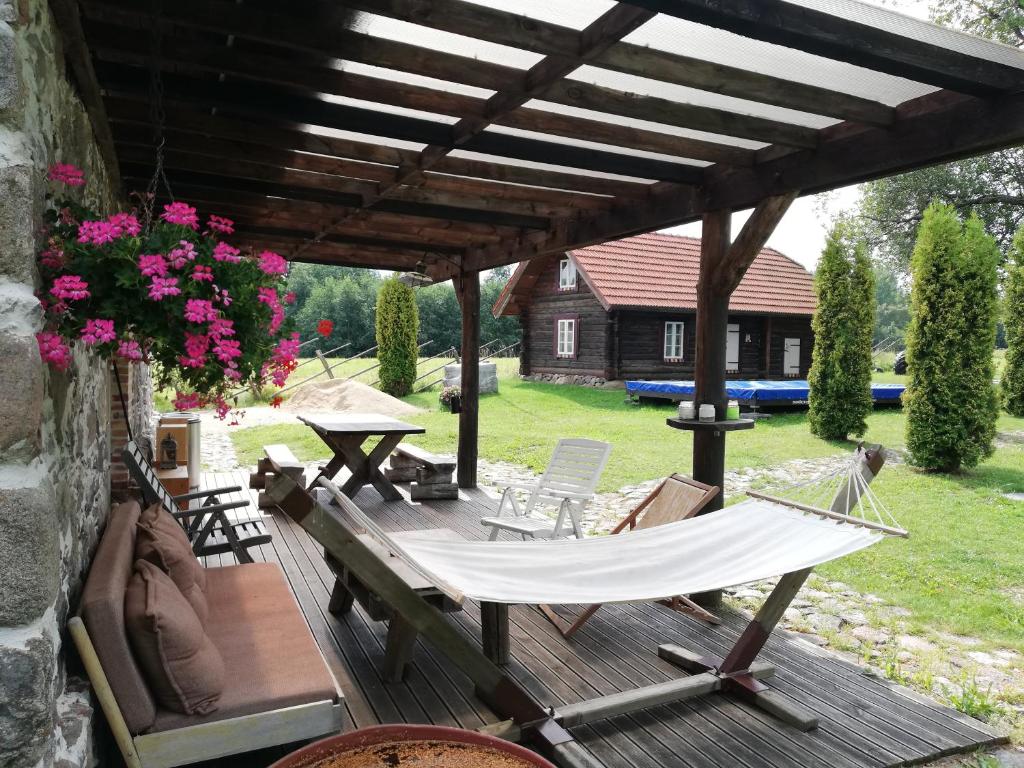 Zahrada ubytování Nuustaku Rancho's vacation house