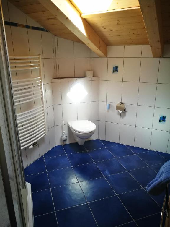 Koupelna v ubytování Haus Kristall