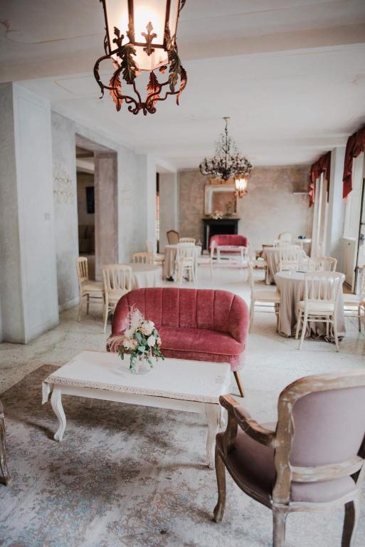 Posezení v ubytování Regina Teodolinda Suites
