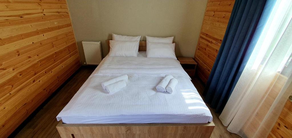 Letto o letti in una camera di Hotel Migu Yard