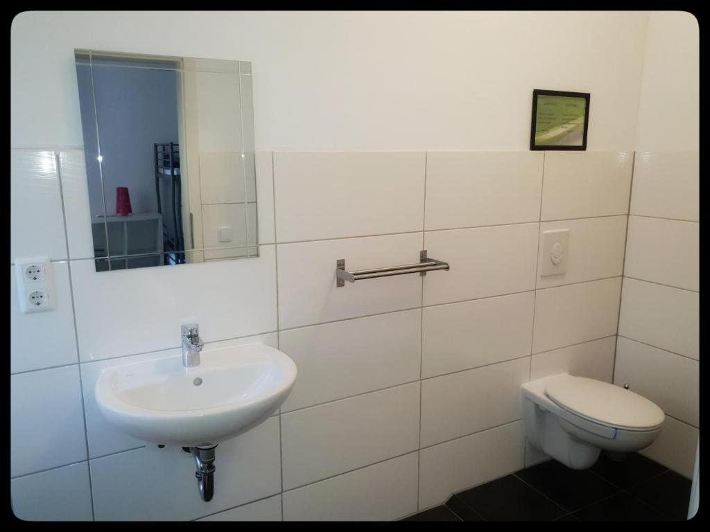 Koupelna v ubytování Hostel 199