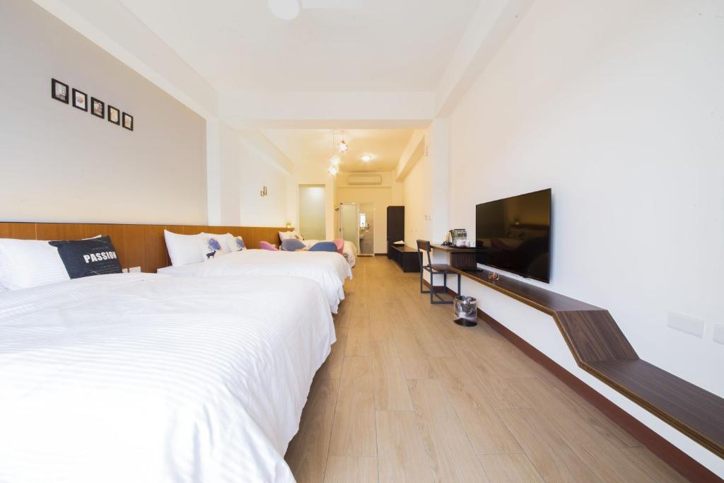 Postel nebo postele na pokoji v ubytování Brothers B&B
