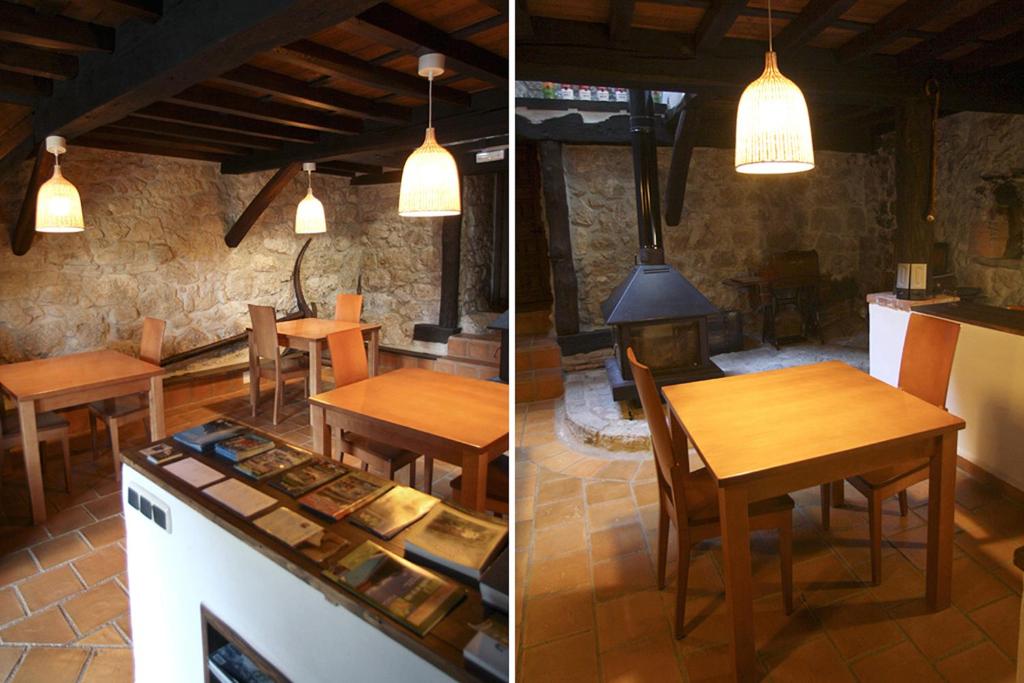 Posezení v ubytování Hotel Rural Llerau