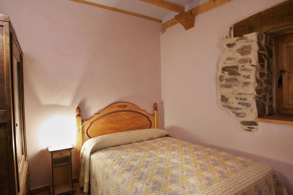 Posteľ alebo postele v izbe v ubytovaní Casa Rural El Llao Y Los Fresnos - El Urogallo