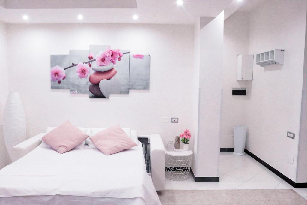 Posteľ alebo postele v izbe v ubytovaní Anchor and Rose