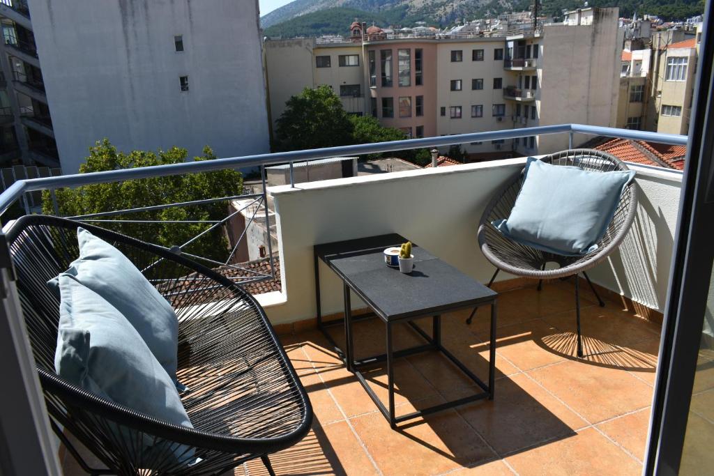 Balcone o terrazza di Main Square Flat - LUXURY APARTMENTS XANTHI LAX