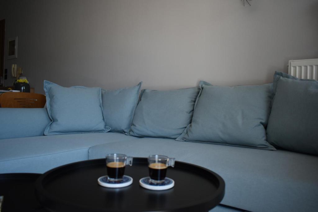 Area soggiorno di Main Square Flat - LUXURY APARTMENTS XANTHI LAX