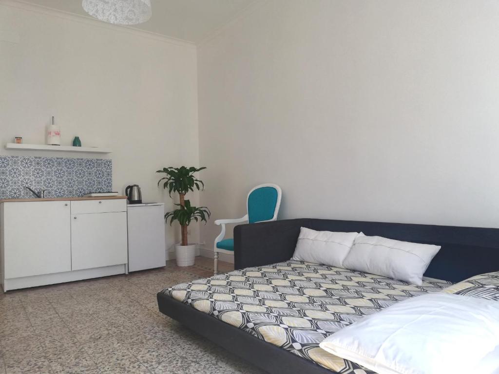 Kuchyň nebo kuchyňský kout v ubytování D-Home Ortigia