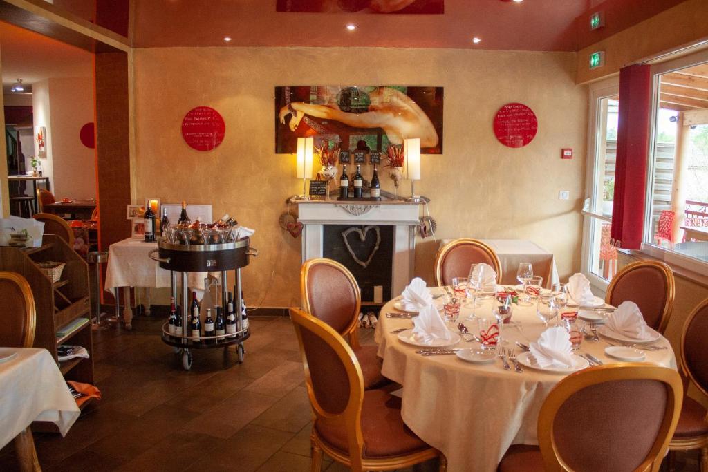 Nápoje v ubytování Relais Vosgien - Hôtel Restaurant "la Table de Sophia"