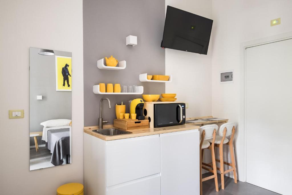 Kuchyňa alebo kuchynka v ubytovaní Interno 7 - Rooms da Vale