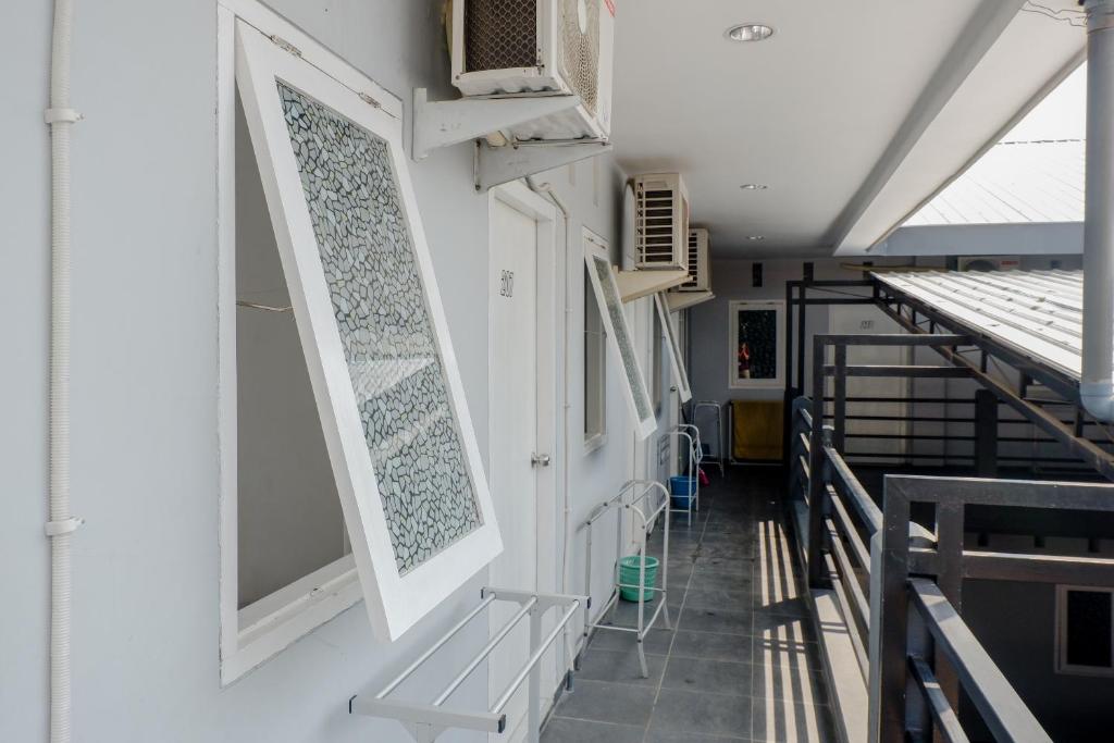Balkón nebo terasa v ubytování Super OYO Capital O 1176 J3 Residence Syariah