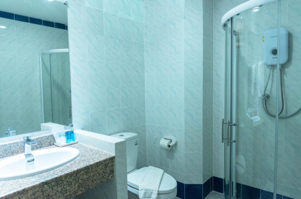 Koupelna v ubytování Park 38 Hotel - SHA Plus