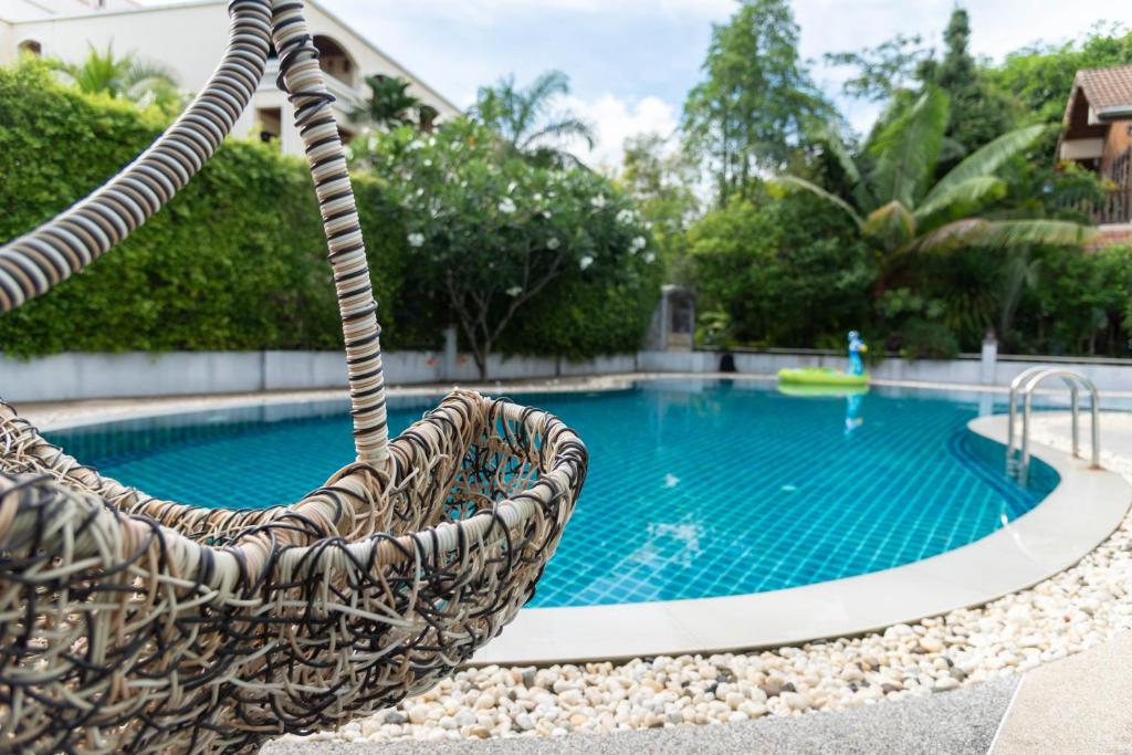 Bazén v ubytování Park 38 Hotel - SHA Plus nebo v jeho okolí