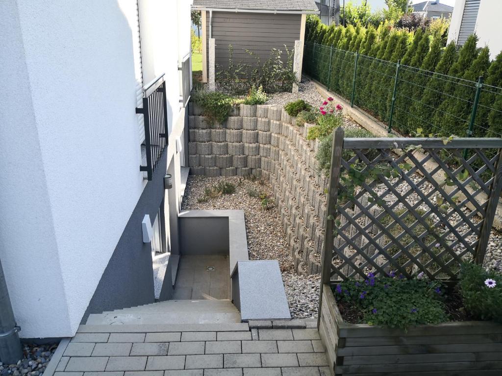 Zahrada ubytování Ferienwohnung Pfaffenberg